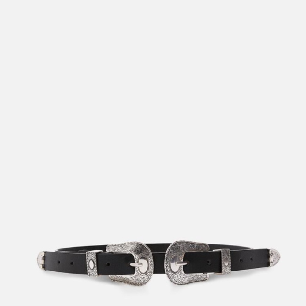 NWOT zara double metal work belt